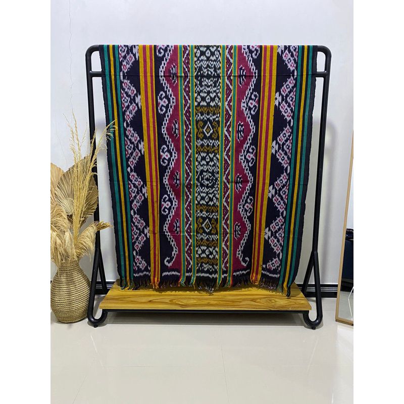 KAIN TENUN BLANKET ORIGINAL DITENUN MENGGUNAKAN ALAT TENUN BUKAN MESIN TERMURAH