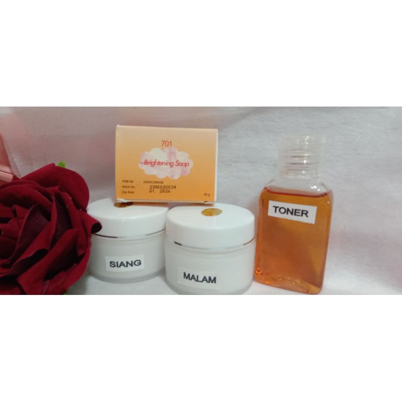 1 PAKET CREAM WALET+TONER  ORIGINAL