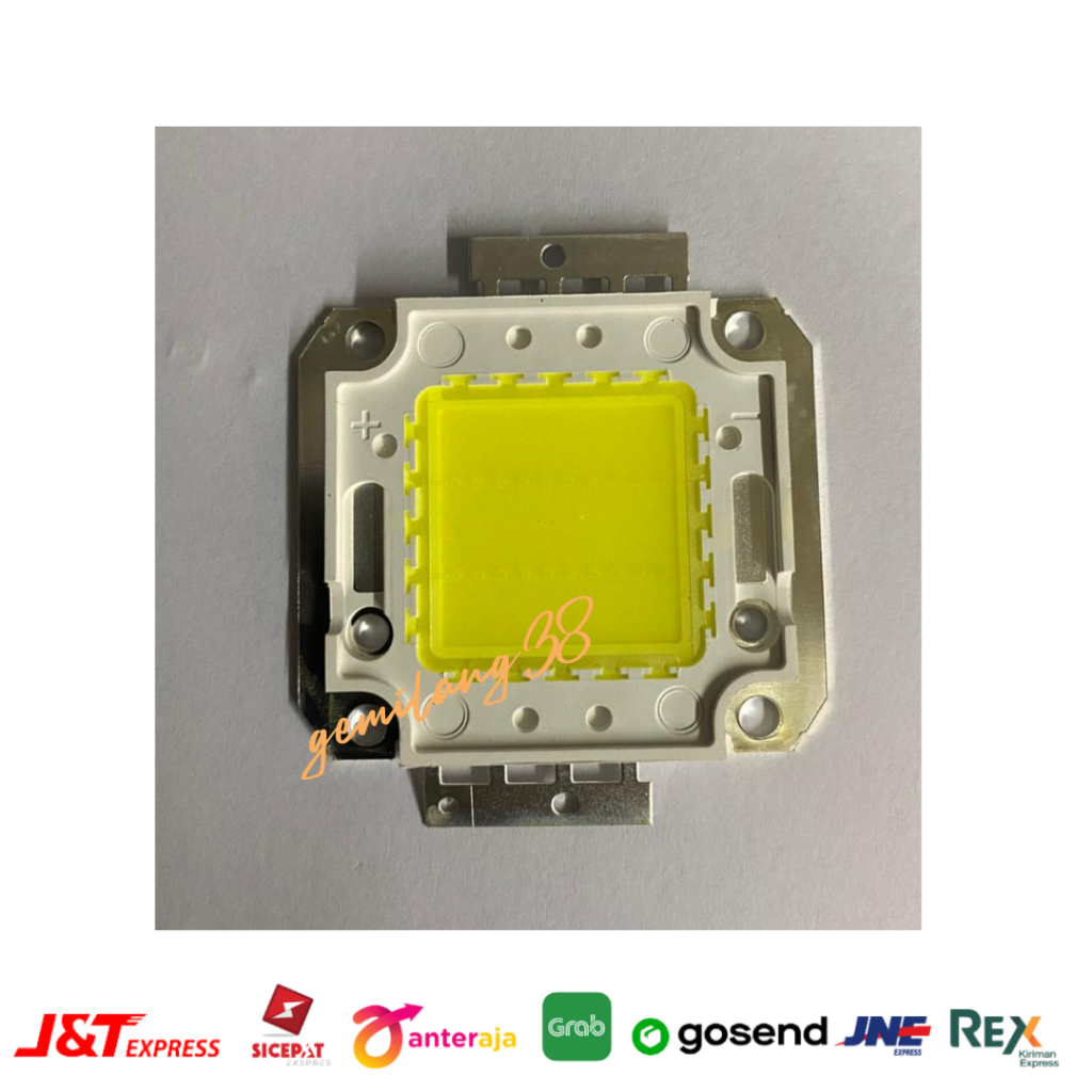 HPL 20W I / High Power LED Sorot 20 Watt White I Lampu Led Putih 35x35