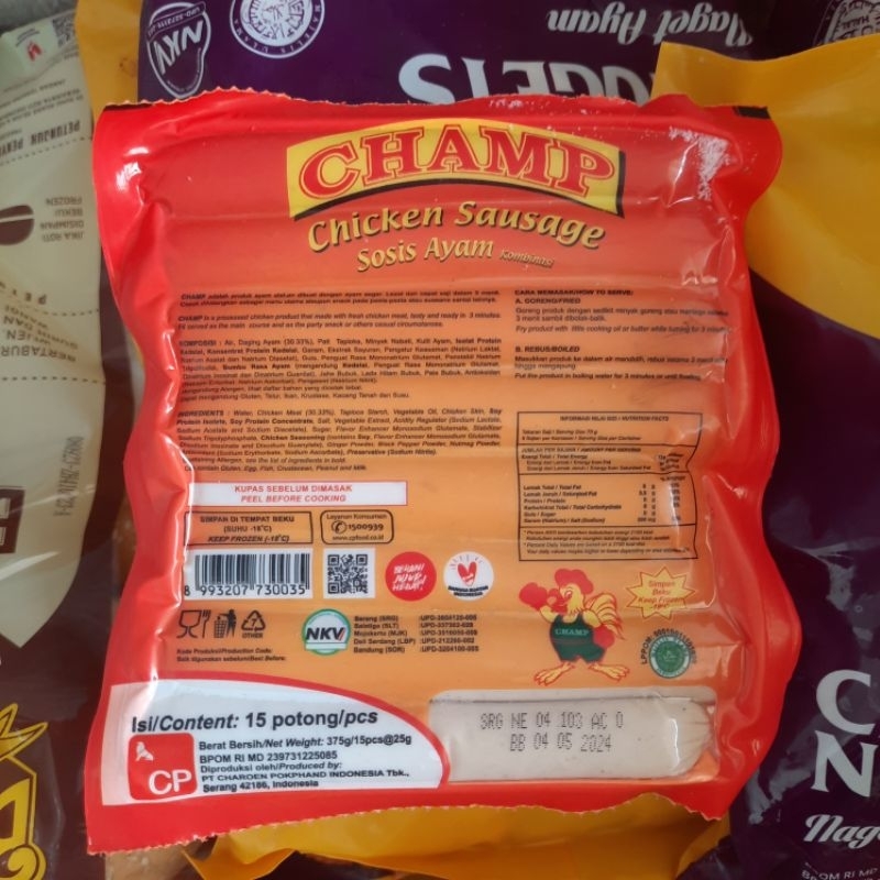 

sosis champ isi 15pcs