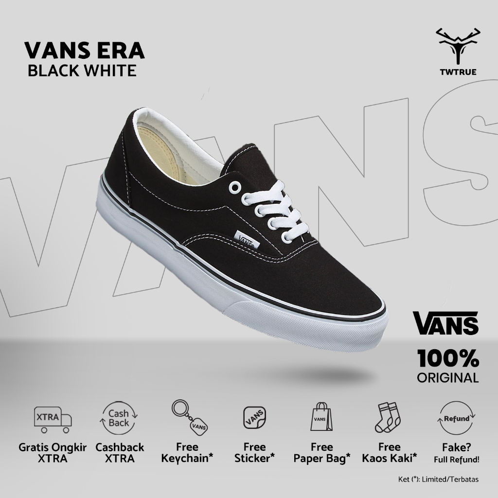 Gambar sepatu outlet vans era original