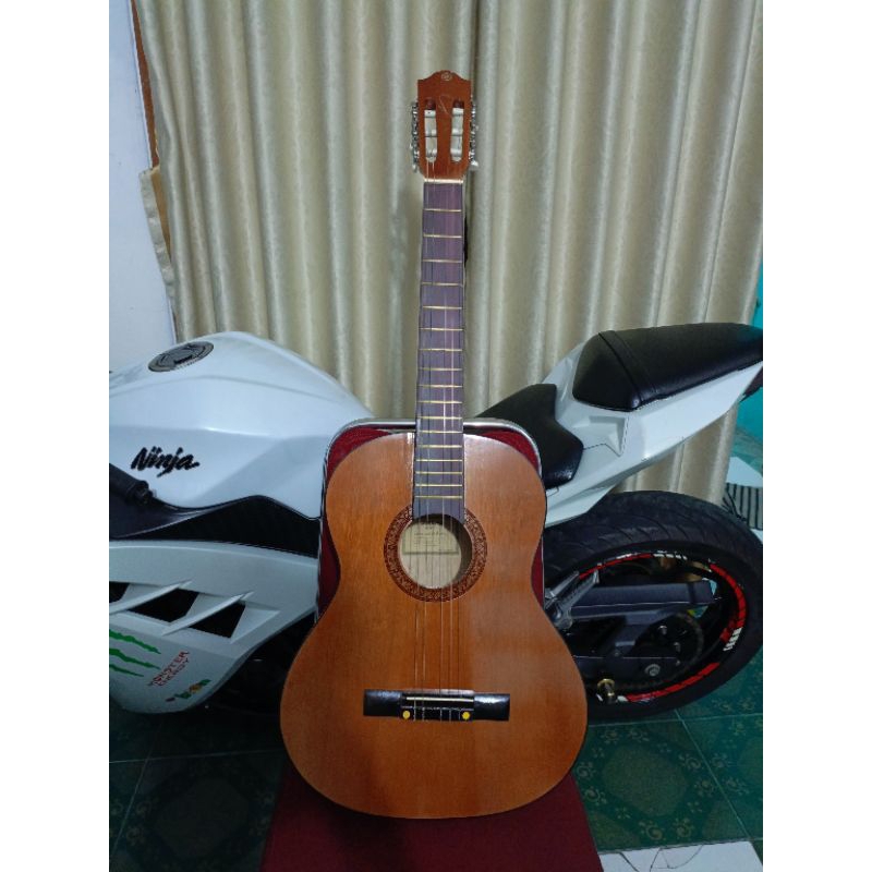 Gitar Akustik Yamaha C315 Custom + Tas, pic, kunci L