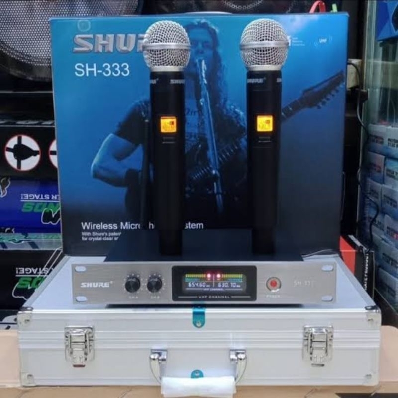 MIC WIRELESS SHURE SH 333