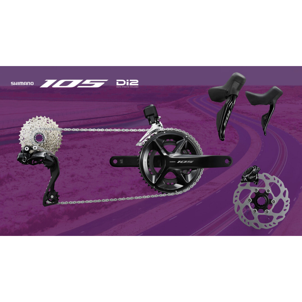 GROUPSET SHIMANO 105 DI2 DISC R7170/groupset sepeda/groupset murah
