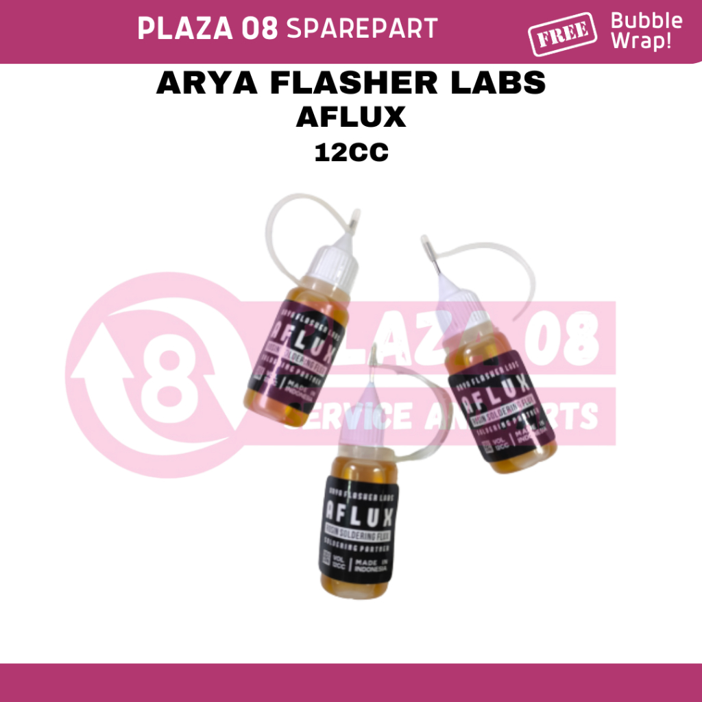 ARYA FLASHER LABS AFLUX HITAM (12CC)