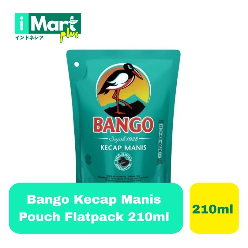 

Bango Kecap Manis Pouch Flatpack 210ml