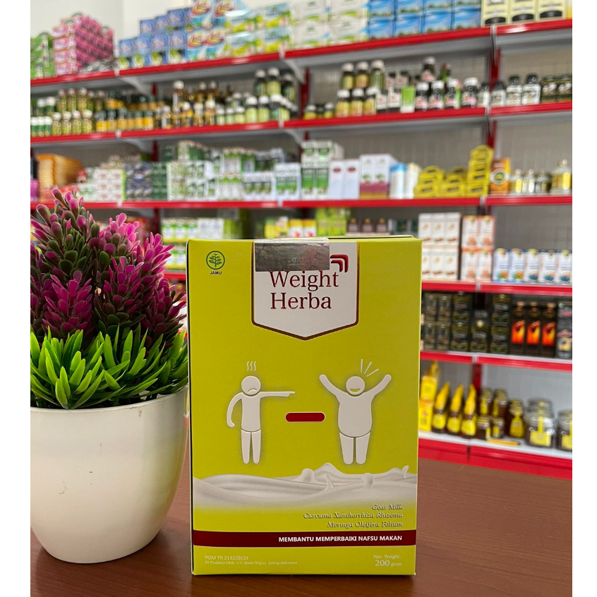 WEIGHT HERBA | Susu Herbal Menambah Berat Badan & Nafsu Makan