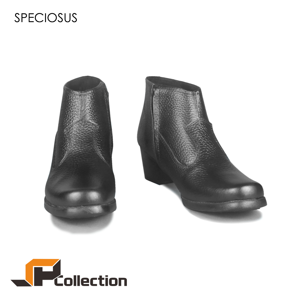 Sepatu PDH SUS Hitam Original JAFERI Bahan Kulit Asli Berkualitas Sepatu PDH Wanita