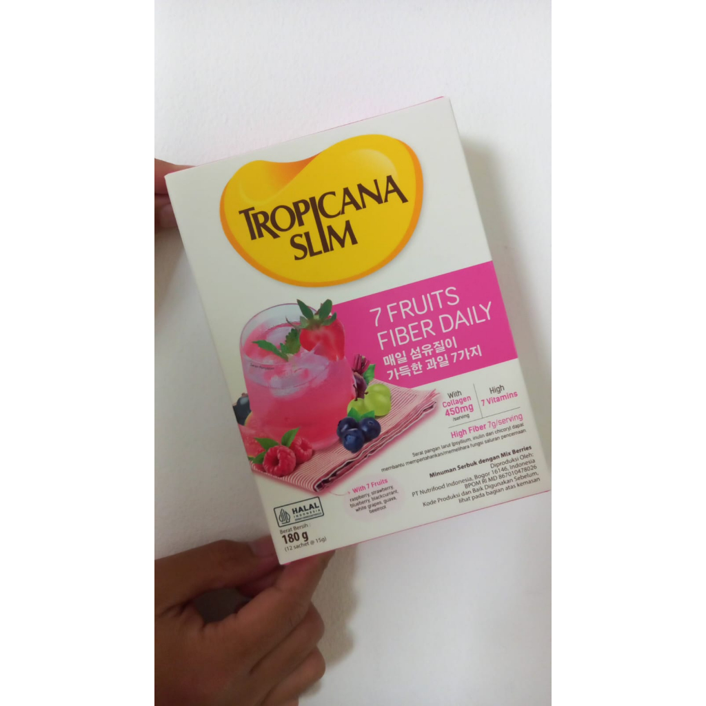 

Tropicana Slim 7 FRUITS FIBER DAILY