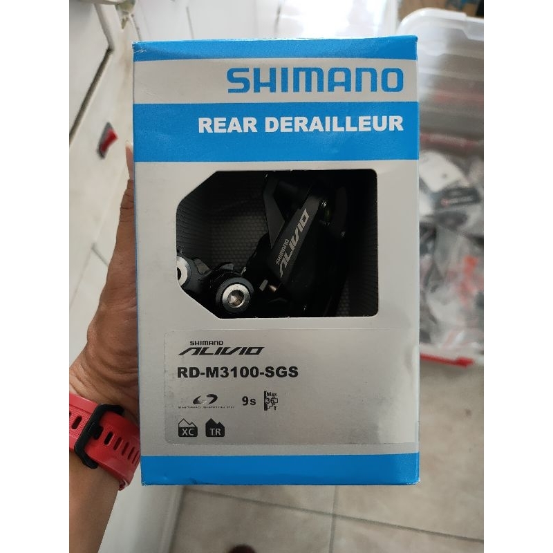 RD Shimano Alivio 9 Speed - Rear Derailleur Shimano Alivio M3100 SGS 9 Speed