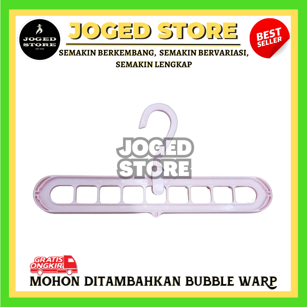 GANTUNGAN BAJU PLASTIK | KASTOK BAJU | GANTUNGAN