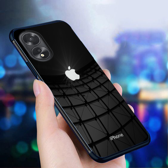 Softcase Glass Kaca OPPO A38 Terbaru [SF63]