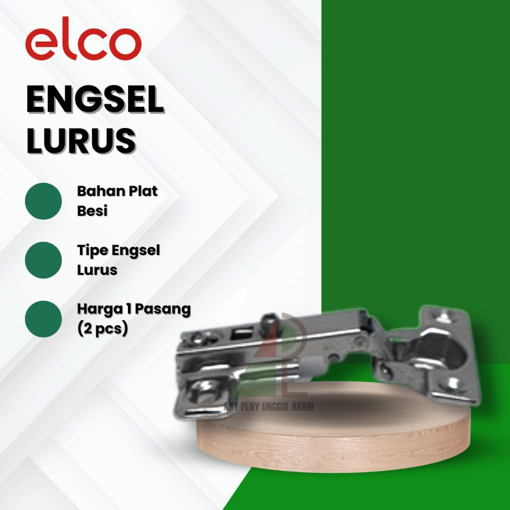 Engsel Sendok Pintu / Lemari Mini ELCO (per pasang)