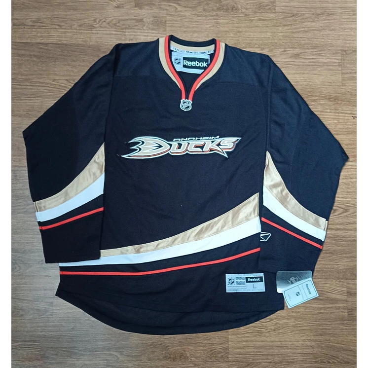 Jersey Hockey NHL Reebok Ducks Black Original