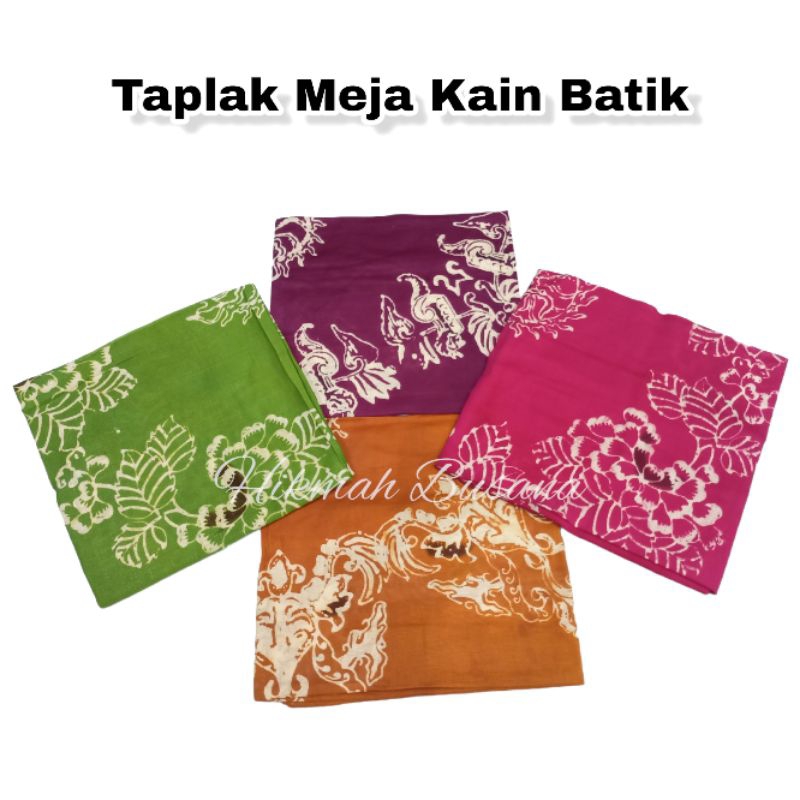 Taplak Meja Kain Batik