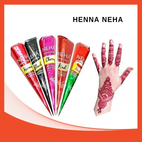 Pacar Kuku Halal Neha Henna / Hena Neha Pacar Kuku Arab / Neha Hena Halal BPOM