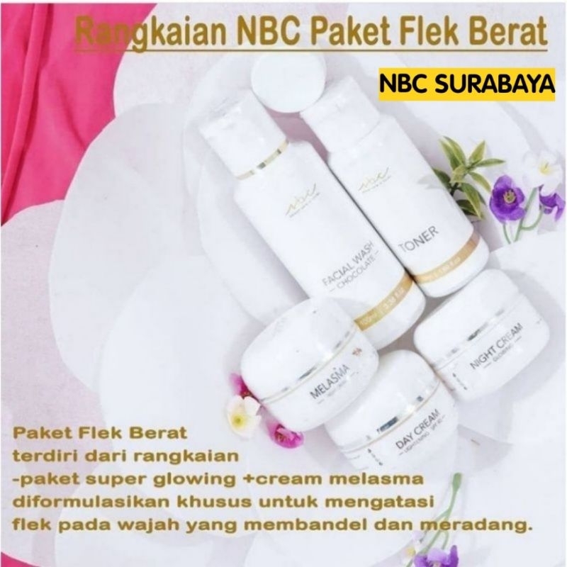 NBC PAKET FLEK BERAT / NBC PAKET FLEK / NBC PAKET SUPER GLOWING