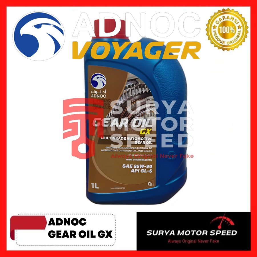Oli Gardan Adnoc Gear Oil Gx Untuk Mobil Inova Pajero Xpander Brio Jazz