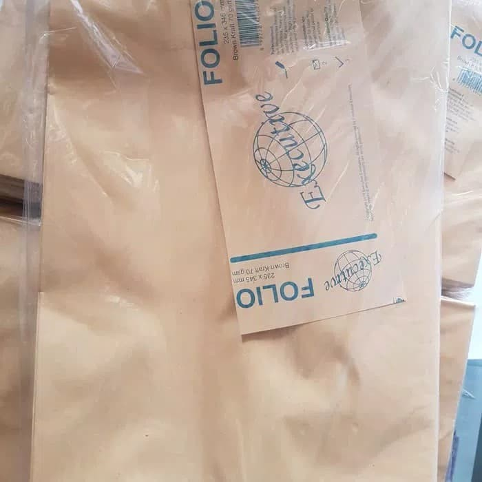

Amplop Coklat Ukuran Folio