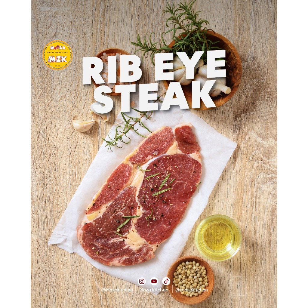

Rib Eye Beef steak 400gr