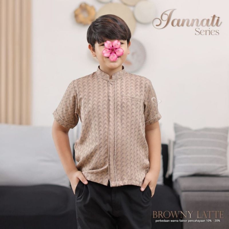 JANNATI SERIES KOKO KIDS LENGAN PENDEK BY SALVINA HIJAB