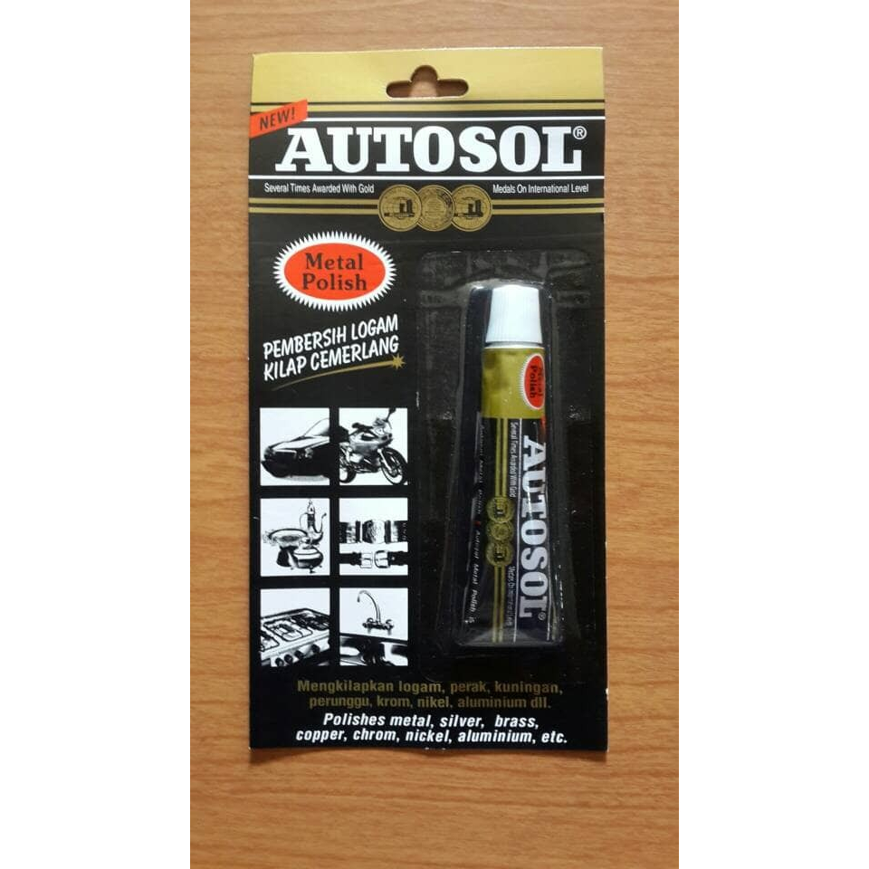 Autosol Otosol Polish Poles Besi Metal Stainless 15 Gram Tube Kecil