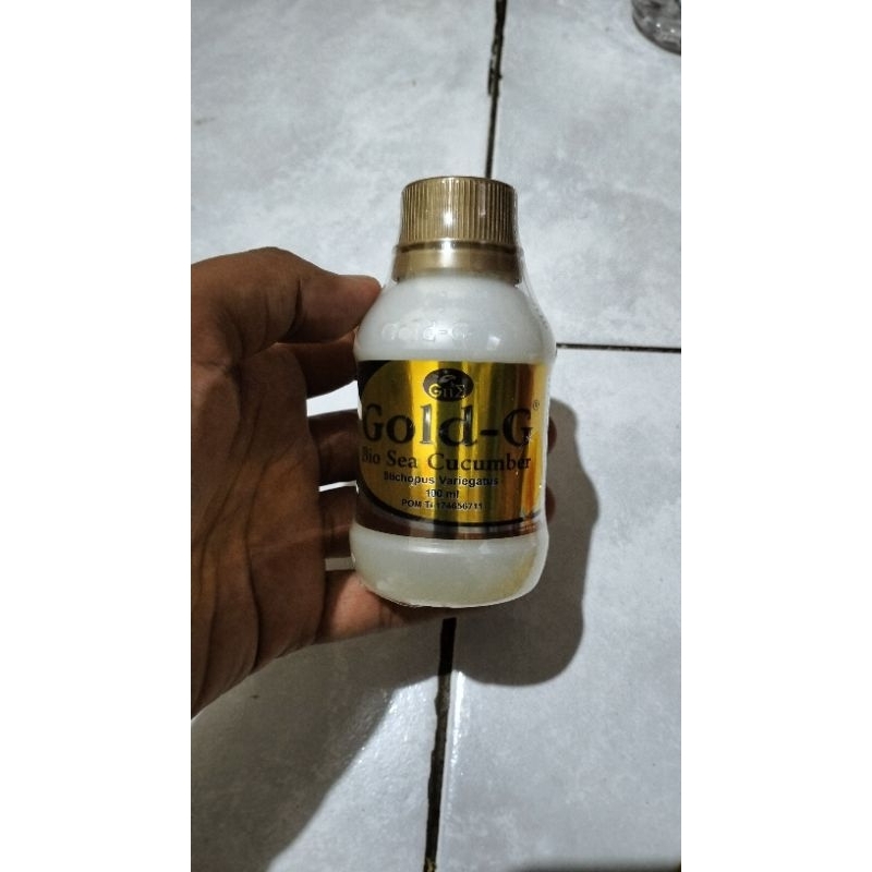 

jelly gamat gold g 100ml asli Gold-G Bio Sea Cucumber Original