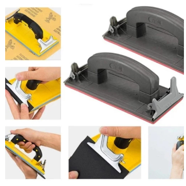 Tatakan Amplas Manual Meteral Roll Kotak Kertas Gosok Gagang Plastik