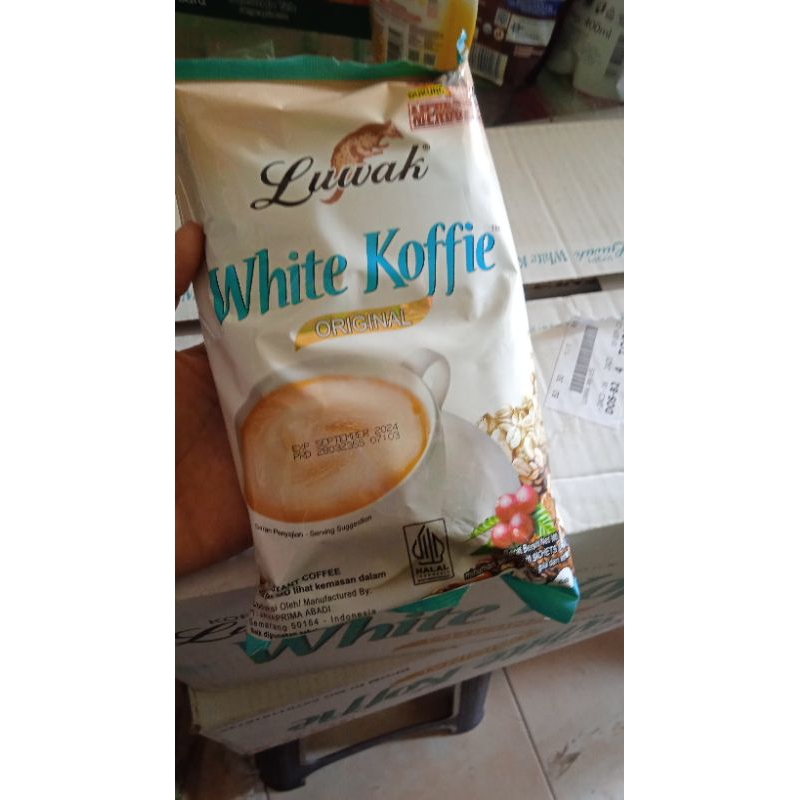 

white kofie satu pack isi 10 sachet