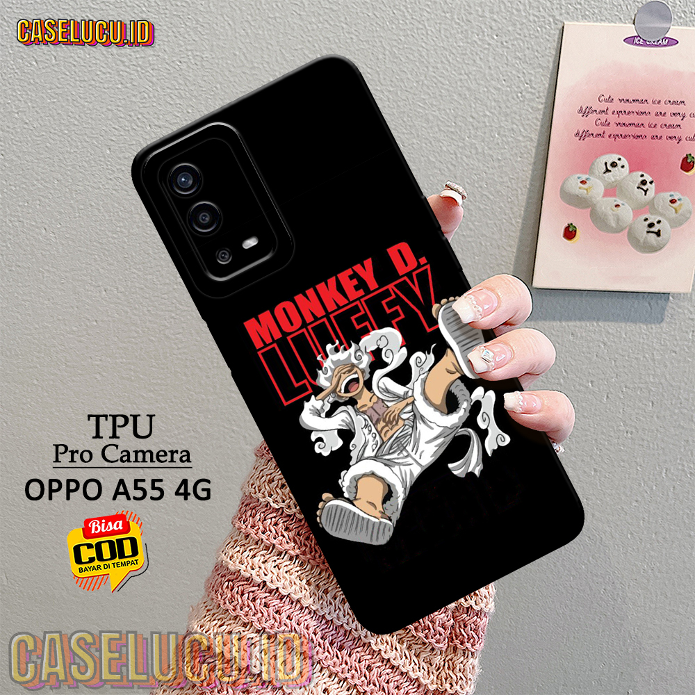 Casing Hp Oppo A55 4G Terbaru - Fashion Case Anime - Case Oppo A55 4G - Soft Case Hp Oppo A55 4G - K
