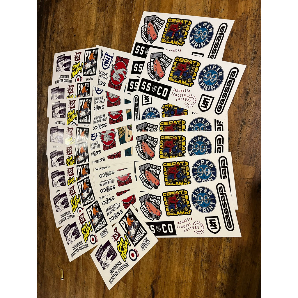 

STICKER PACK By RAVESPA