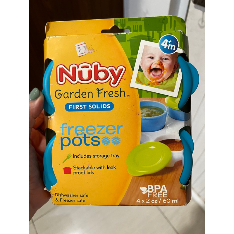 Nuby tempat makanan baby, box kecil