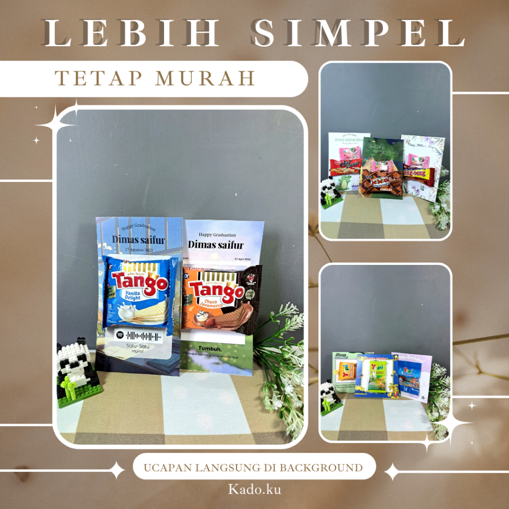 

SNACK GIFT BOX / HAMPERS SNACK TERMURAH freebies mini snack mini hampers NO MINIMUM ORDER