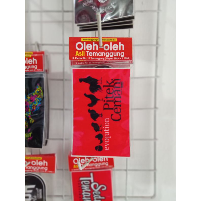 

Stiker Menoreh Temanggung "Pitik Cemani Evolution