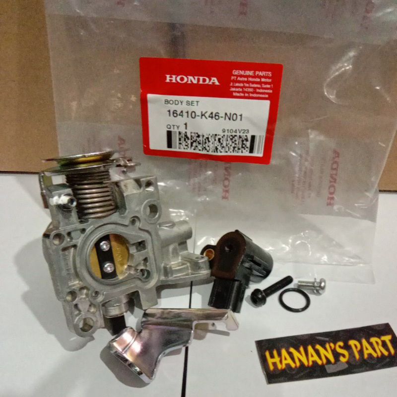 16410-K46-N01 BODY SET TROTHLEBODY ONLY VARIO 110 FI VARIO 110 ESP ORIGINAL ASLI AHM PART