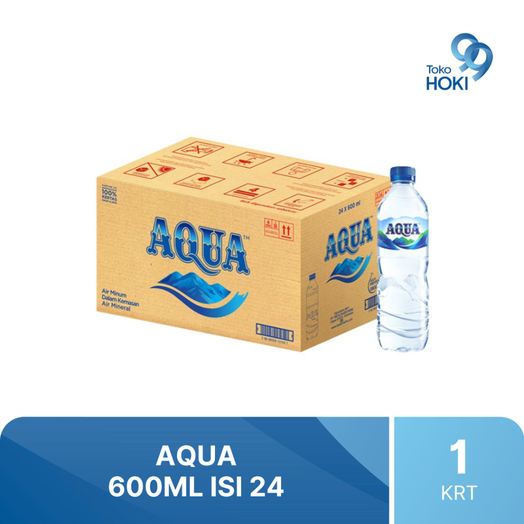 

AQUA 600ML 1 KARTON ISI 24