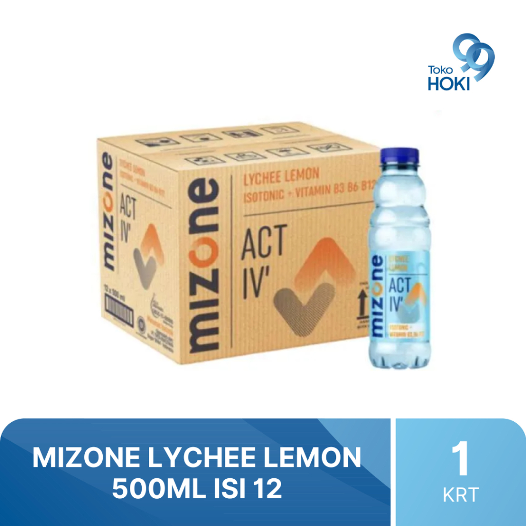 

MIZONE LYCHEE LEMON 500ML 1 KARTON ISI 12