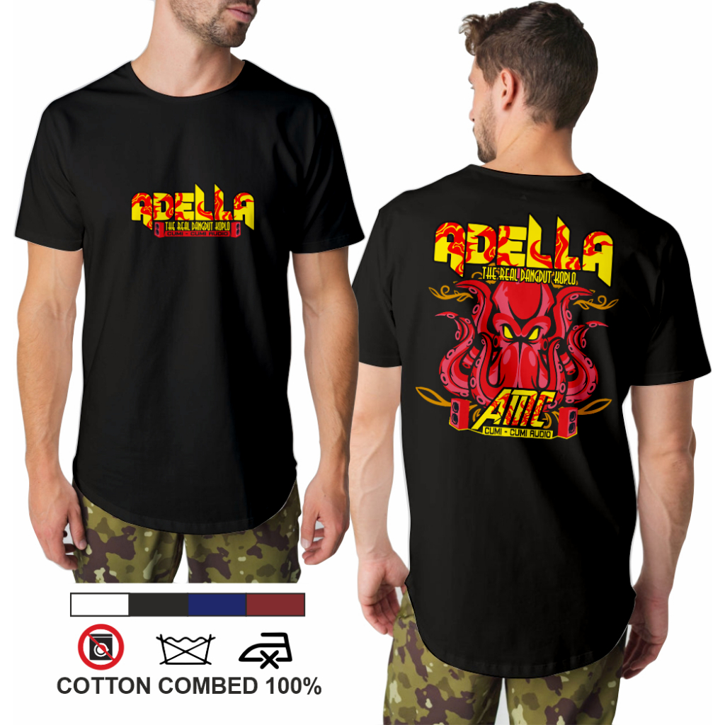 Kaos Adella Cumi Cumi Audio Terbaru Lengan Pendek