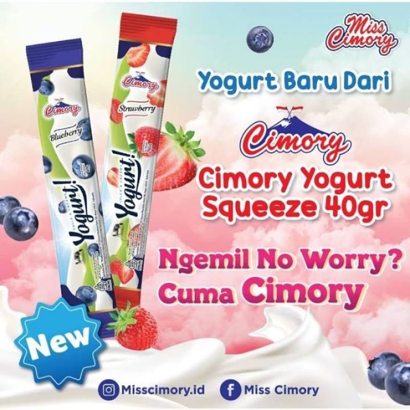 

Cimory Yogurt Squeeze 40gr Cimory Stick 10 pcs