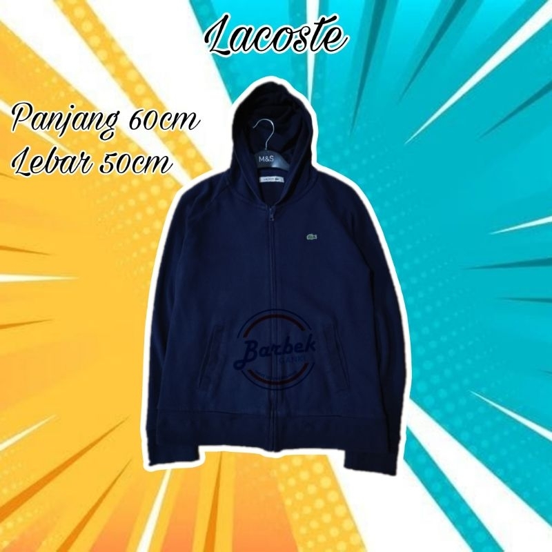 Hoodie Lacoste second Preloved bekas