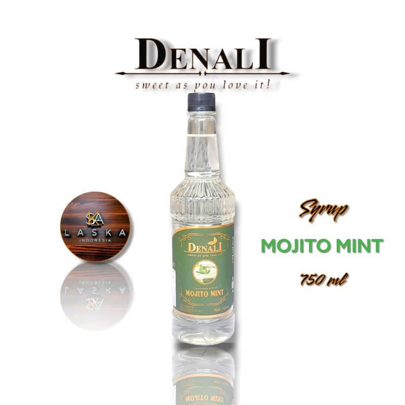 

Denali Mojito mint Syrup 750 ml - Sirup Denali Mojito mint ala cafe-premium syrup