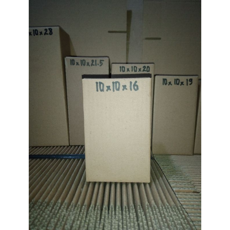 

kardus 10x10x16 cm polos kokoh