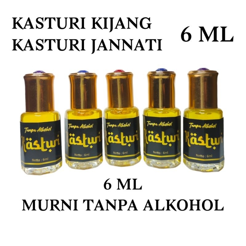 PARFUM KASTURI KIJANG-KASTURI JANNATI-PARFUM ROLL ON KASTURI KIJANG