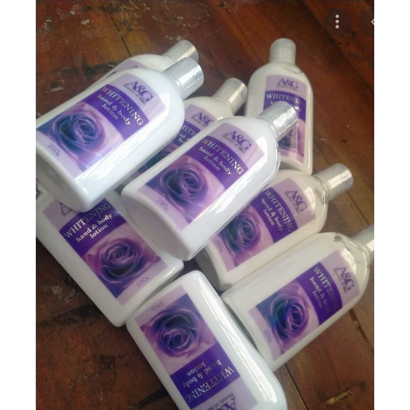 Hand and Body Lotion A&amp;G Musk Bunga Ungu 250ml