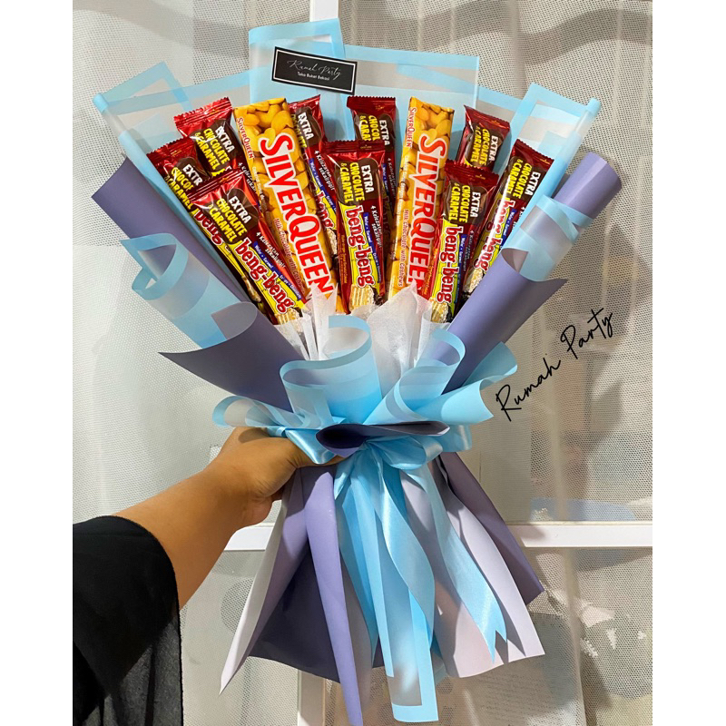 

Ssl09 Buket Snack Murah / Buket Coklat Silverqueen