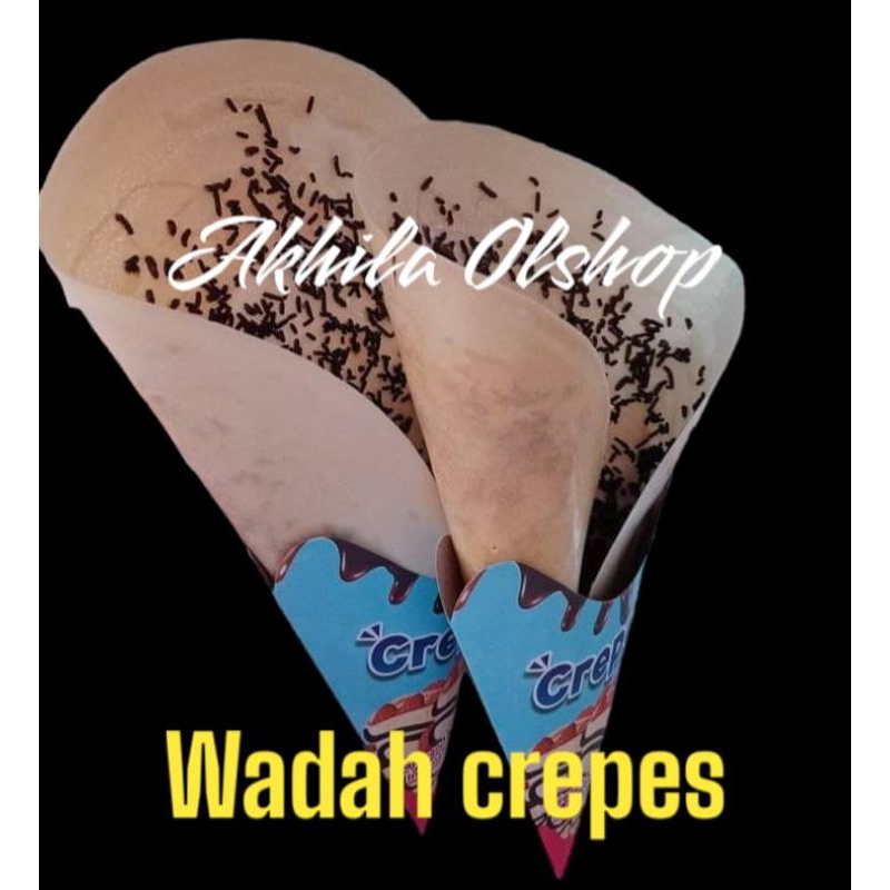 

kemasan crepes / 100pcs wadah crepes