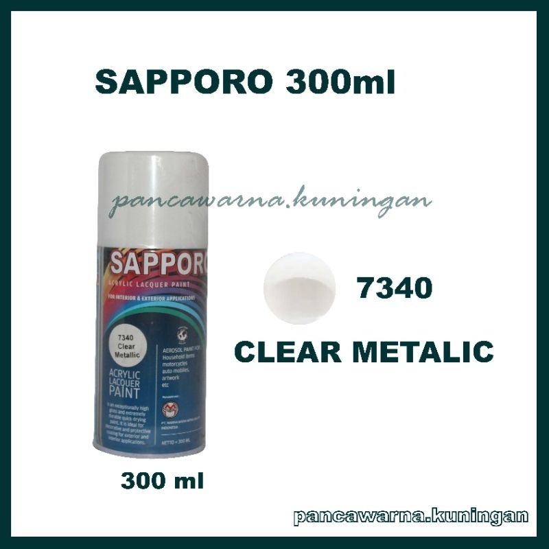 CAT AEROSOL SAPPORO / PERNIS PYLOX / CLEAR GLOSS / CLEAR DOFF / 300ml