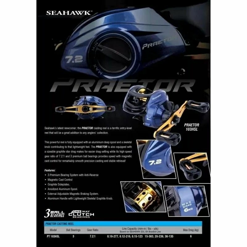 Reel Pancing BC Seahawk