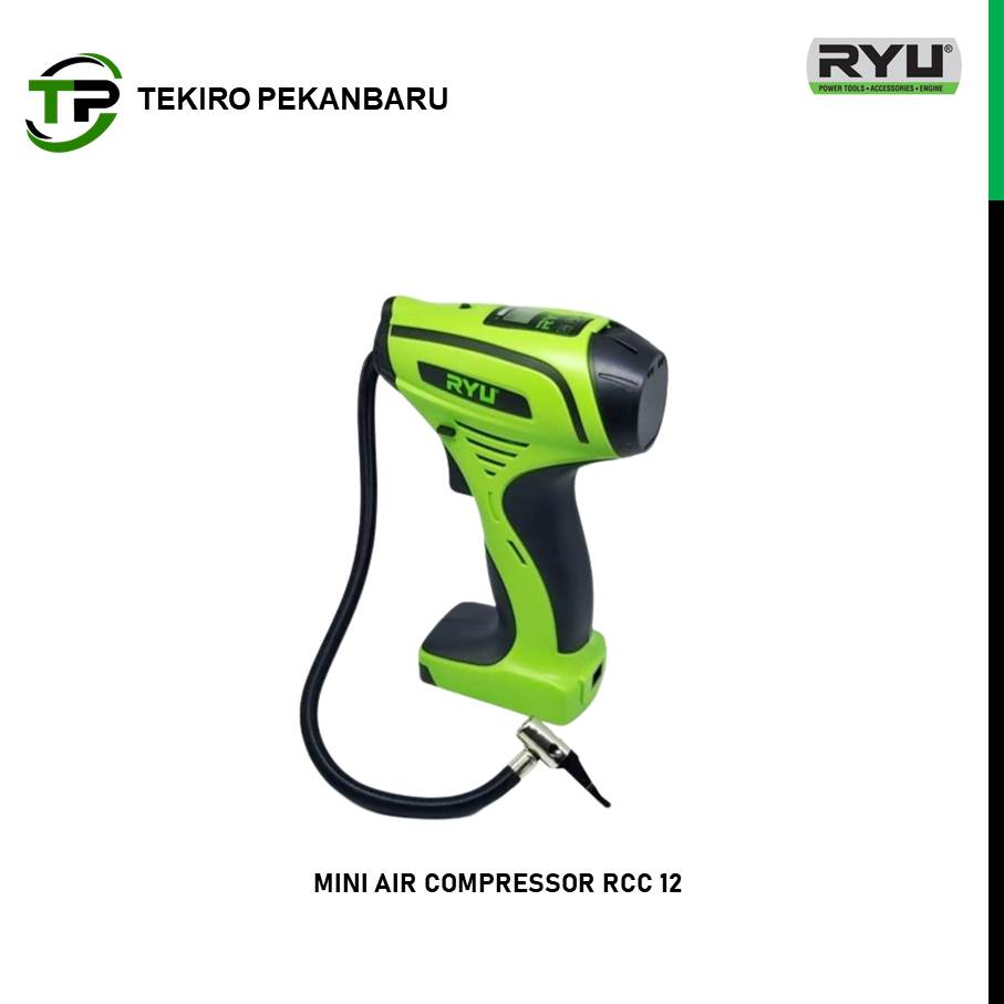 RYU MINI AIR COMPRESOR 12 VOLT - RCC 12 / POMPA BAN MOBIL / MINI KOMPRESOR/ KOMPRESOR