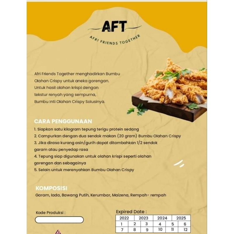 

Tepung Bumbu Ayam
